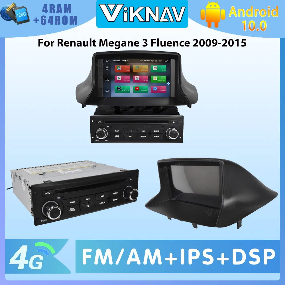 

Автомобильный радиоприемник на Android, 8 дюймов, HD сенсорный экран для Renault Megane 3 Fluence 2009-2015, Автомобильный мультимедийный GPS DVR видеорегистратор ...