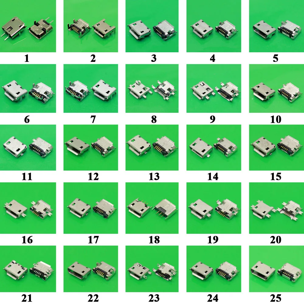 Модель 100 разъем micro usb мини 5 контактный набор для mp3 lenovo zte MOTO huawei samsung sony xiaomi
