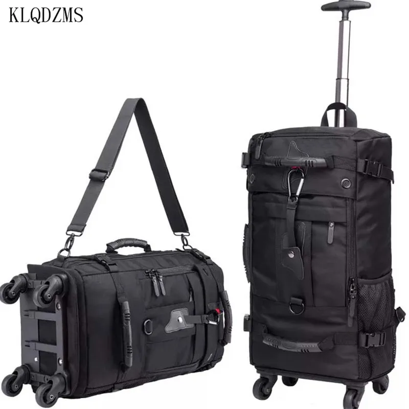 KLQDZMS 18 дюймов многофункциональная тележка чемодан сумка для путешествий на