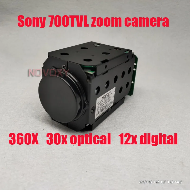 Модуль камеры видеонаблюдения NOVOXY 360X 1/3 дюйма 700TVL Sony CCD 30x 18X оптический 12x цифровой