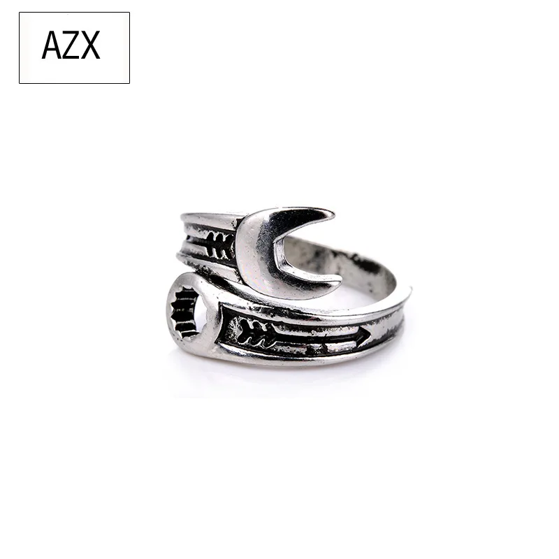 Модный мужской гаечный ключ металлический Серебряный цвет модный дизайн гаечное