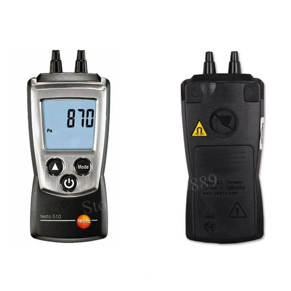 

Тестовый манометр 510, 1 шт., цифровой дисплей, манометр дифференциального давления в холодильнике на квадратный дюйм, 0-100hPa, домашний инструме...