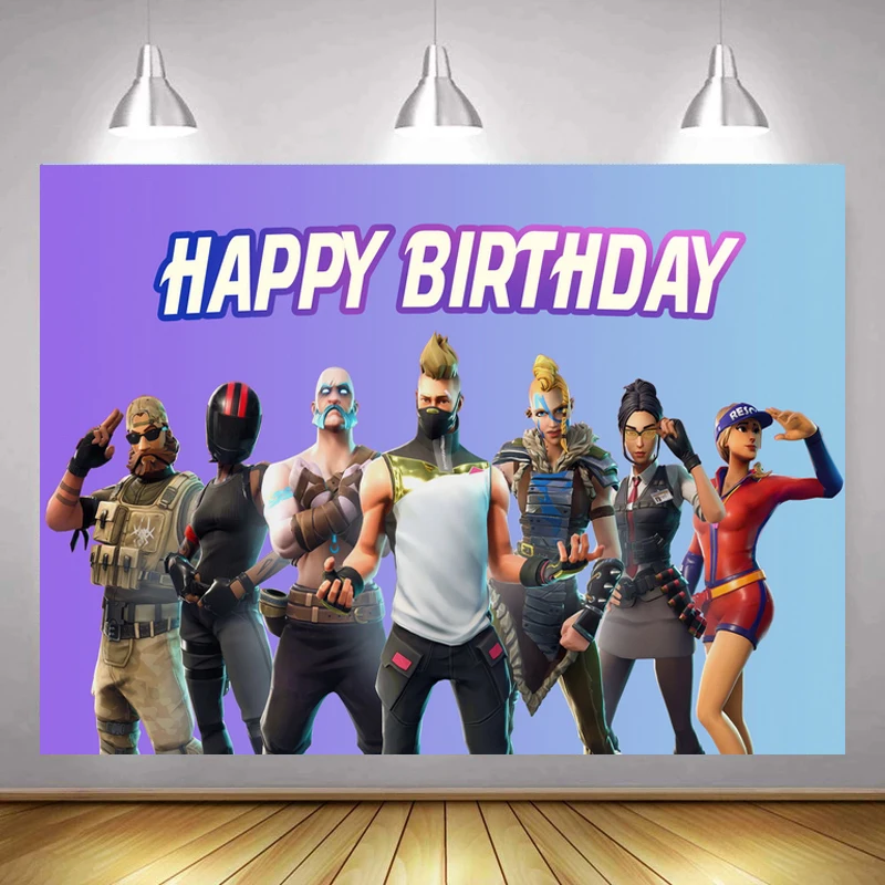 Виниловый вечерние для фотосъемки в стиле игры с режимом PVP | Электроника