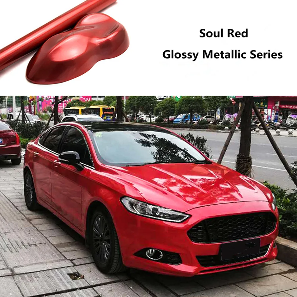

Sunice Metallic Soul Red Car Wrap Vinyl Super Glossy Car Body Styling Wrapping Decorative Film Sticker Air Bubble Free