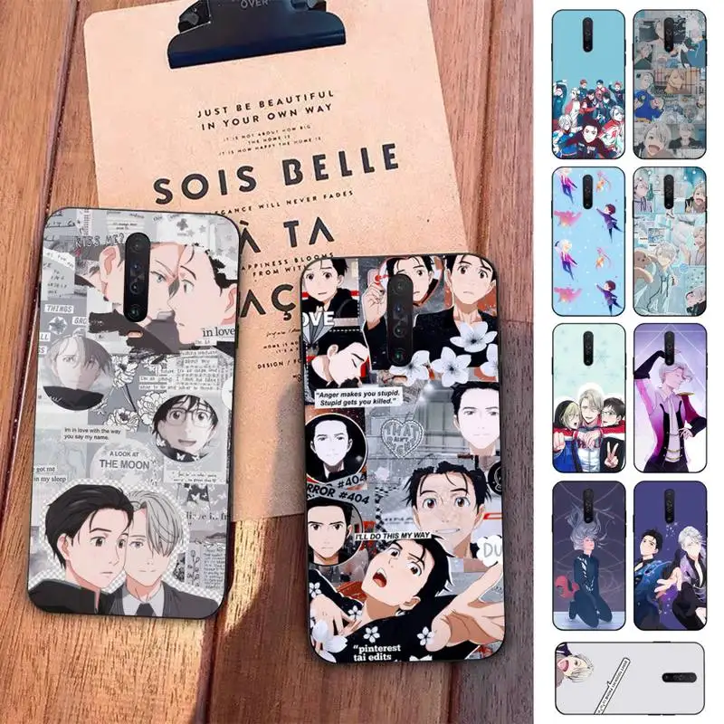 

Yinuoda Hot Yuri on Ice Anime Phone Case for Redmi 5 6 7 8 9 A 5plus K20 4X S2 GO 6 K30 pro