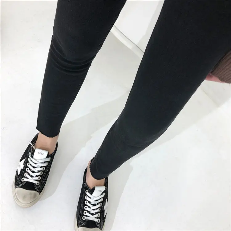 

Woman Jeans Pants Skinny Pants High Waist Autumn Winter Tight Pants
