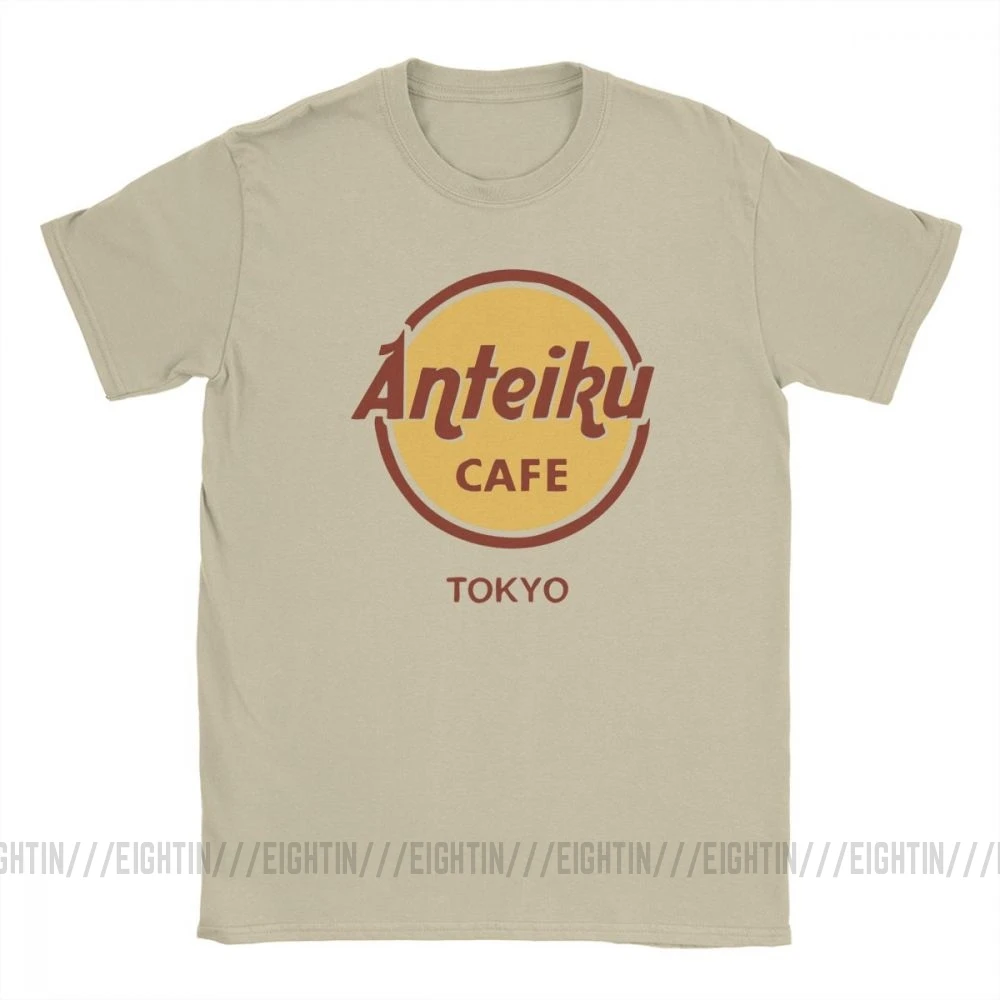 Anteiku Coffee Tokyo Ghoul футболка японского аниме Kaneki кэна Мужская с коротким рукавом