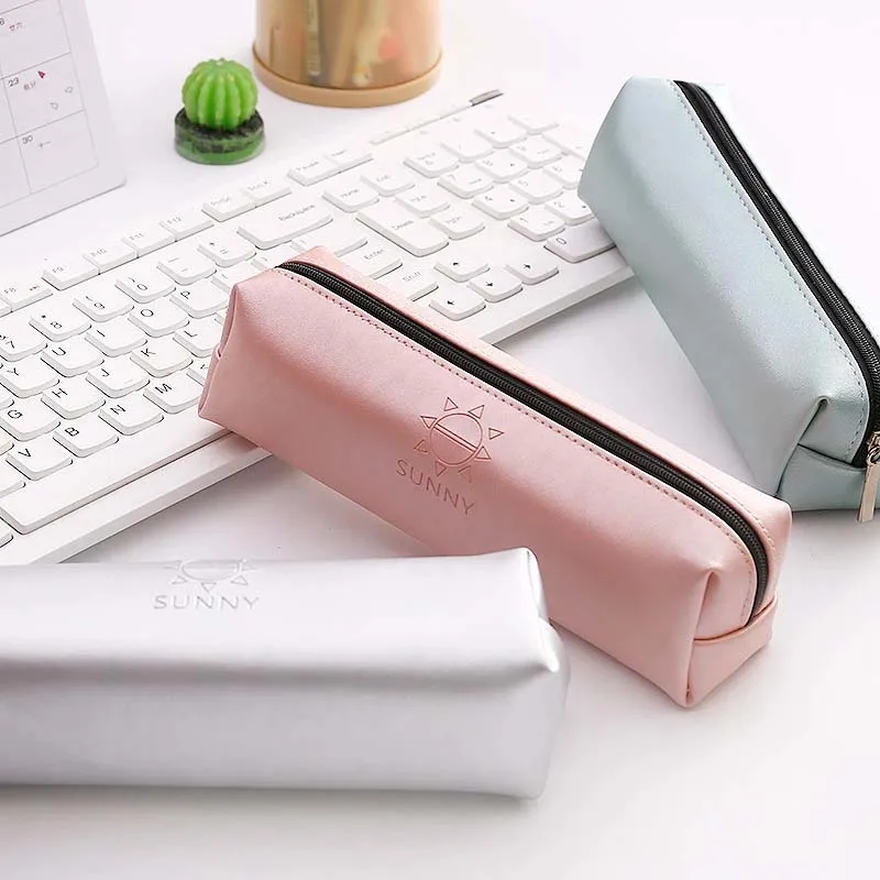 

1 Pcs Kawaii Pencil Case Unicorn Laser Big Zipper Estuches School Pencil Box Pencilcase Pencil Bag School Supplies Stationery