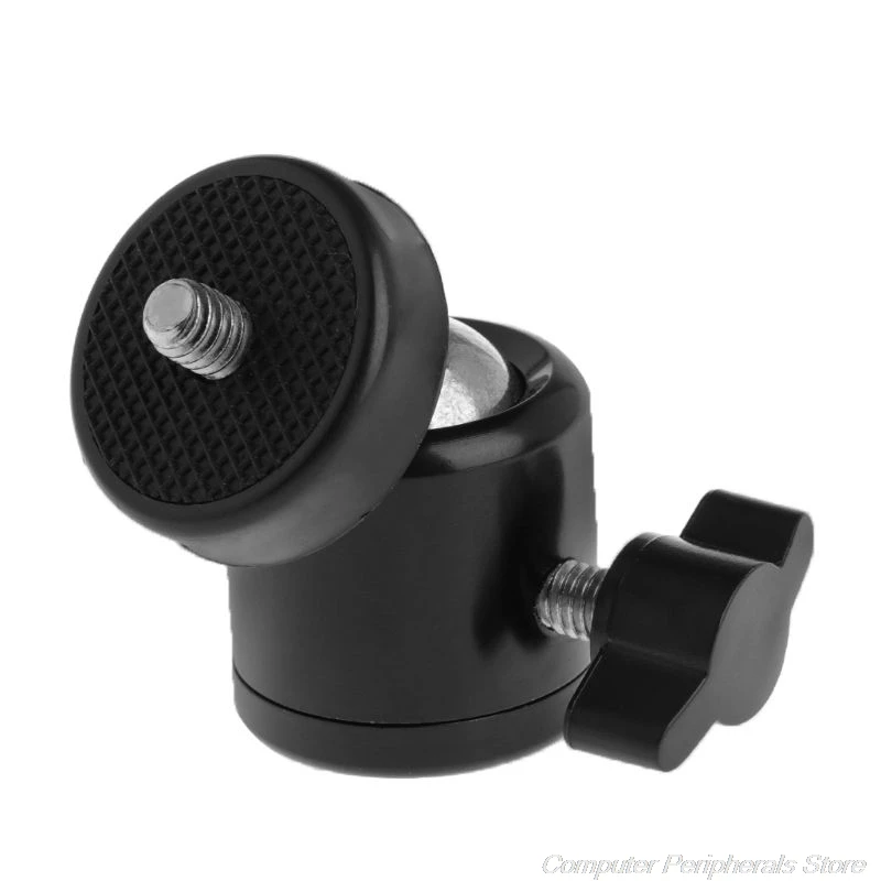 

1/4" Hot Shoe Mini Ball Head Flash Bracket Holder Mount Screw For Camera Tripod F26 21 Dropshipping
