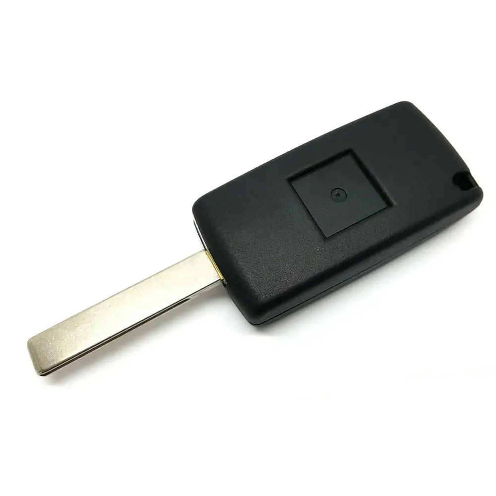 2 кнопки складной Корпус ключи Защитный чехол для Peugeot 207 307 407 308 модификация