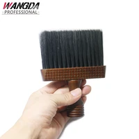 1 pcs wooden soft bristles neck brush facial cleaning dusting brush salon shredded hair comb wide beard brush hair styling tool
