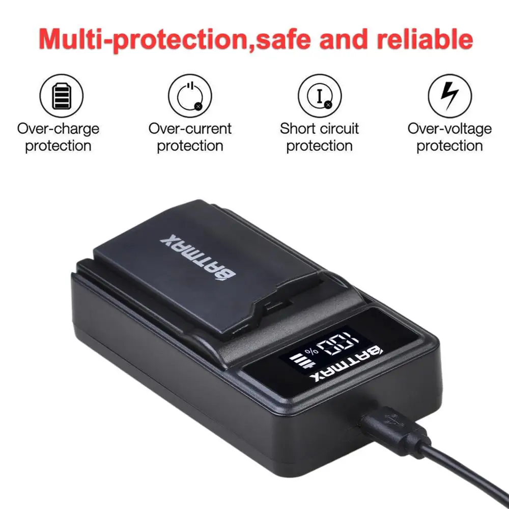 Batmax PSP-2000 батарея + LED USB зарядное устройство для Sony PSP2000 PSP3000 PSP 2000 3000 геймпад PlayStation