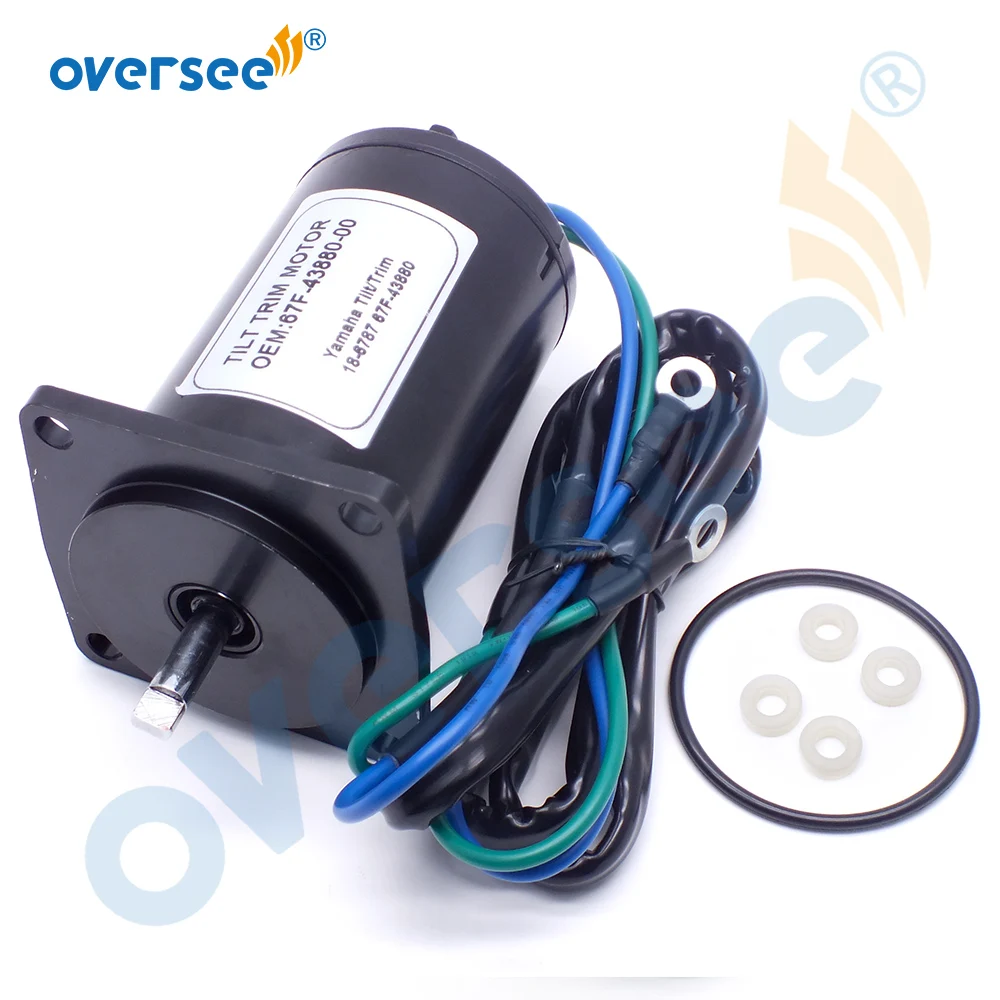 67F 43880 наклона отделка мотор для YAMAHA лодочный 75 80 90 100 лошадиных сил 2 провода 12V 4