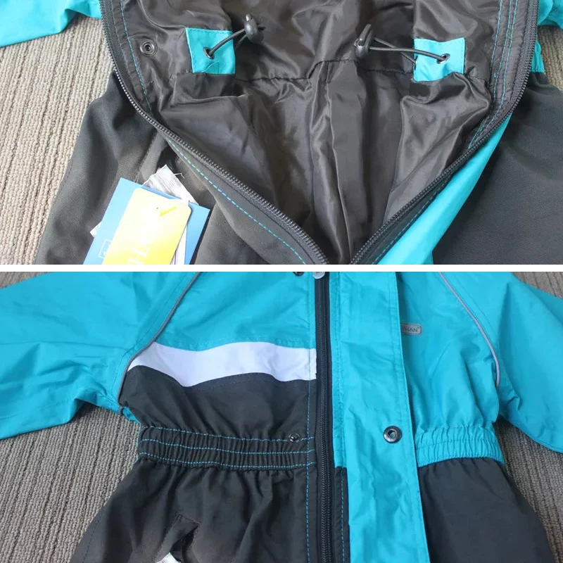 Детский непромокаемый комбинезон с капюшоном на возраст 1-8 лет |