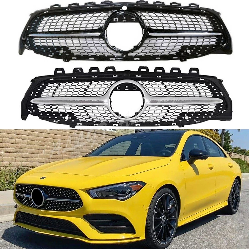 Передняя решетка радиатора автомобиля заготовка бампер верхняя Facelift подходит