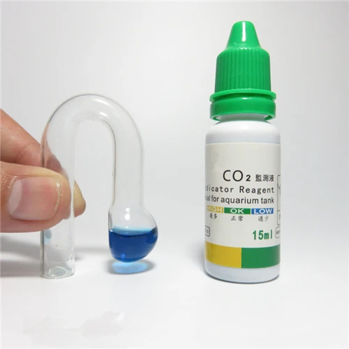 Аквариумный аквариум Стекло водный CO2 индикатор монитор тестер Углекислого Газа PH падение долгосрочный Цилиндр Детектор проверки повесить на - Цвет: D