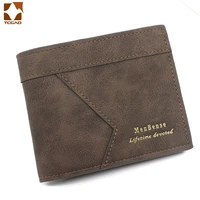 small slim mans wallet famous portfolio leather men short purse male clutch bag with money portomonee walet cuzdan vallet perse