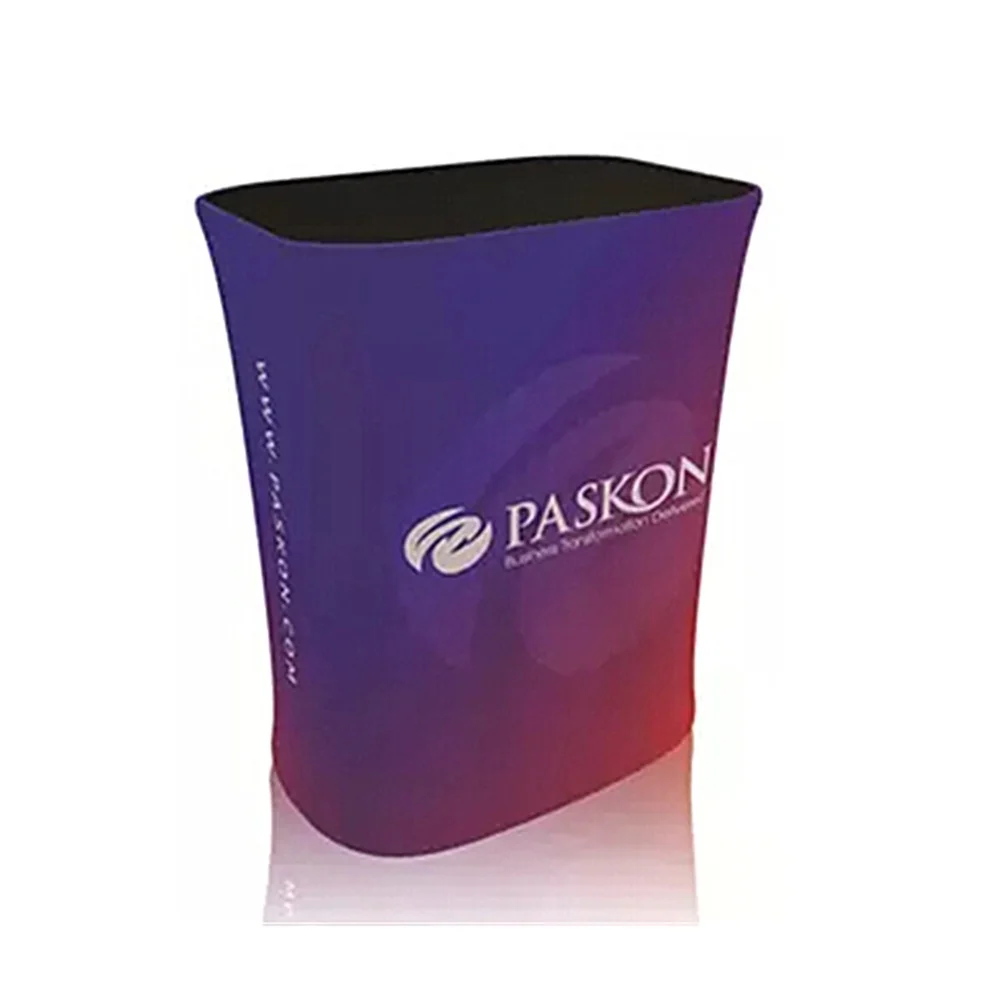 Portable Advertising Exhibition Table Showroom Front Showcase Desk Fabric High-end Reception Stand Station Rack | Канцтовары для