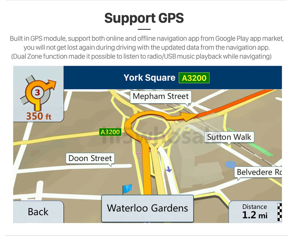 2din автомобильный Радио Android 9 1 мультимедийный плеер GPS навигация WIFI Стерео