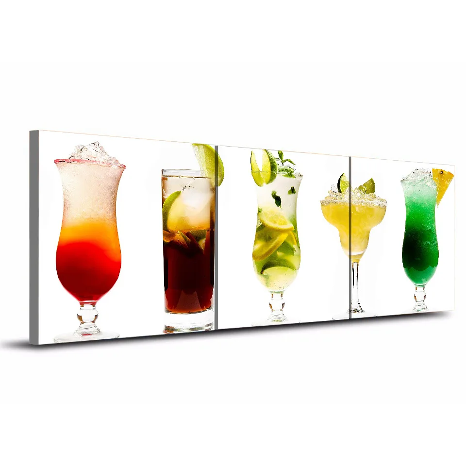 Современное украшение для дома 3 предмета картина маслом искусство Холодное