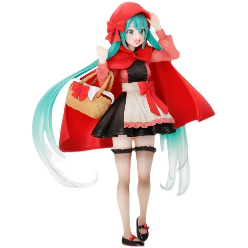 

Eworld Originele Taito 2020 Miku Roodkapje Ver Figuur Pvc Model Doll Colletible Speelgoed