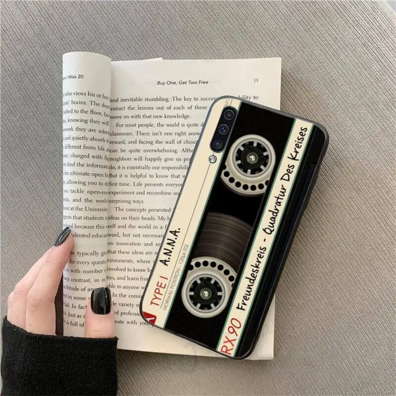 

Retro camera tape fashion pattern Phone Case For Samsung galaxy S 9 10 20 A 10 21 30 31 40 50 51 71 s note 20 j 4 2018 plus