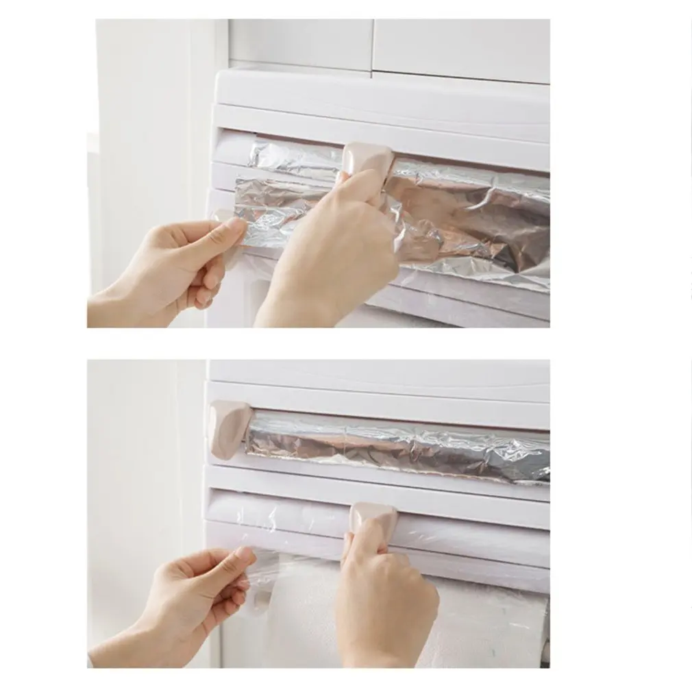 Портативный кухонный цепляющий пленочный контейнер для хранения бутылок с