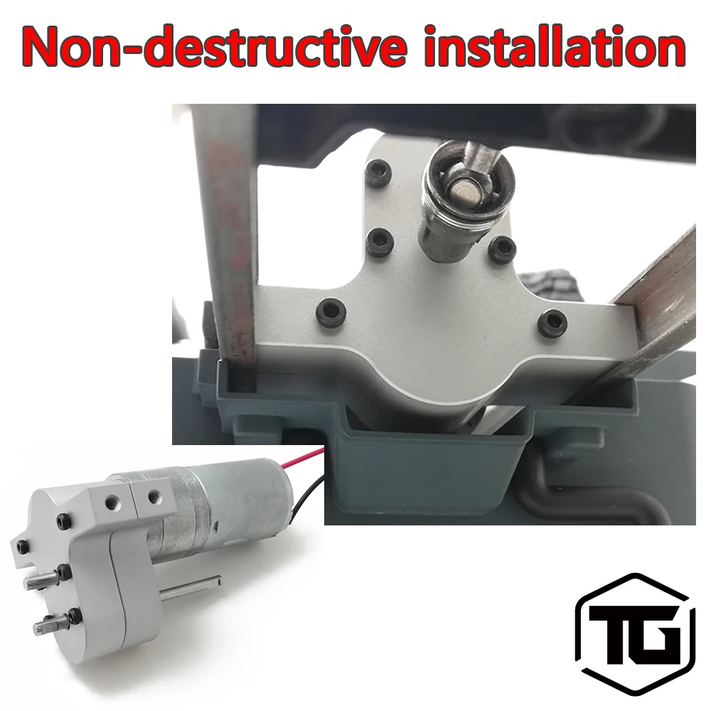 TGRC неразрушающая установка коробка передач с изменением скорости металлическая