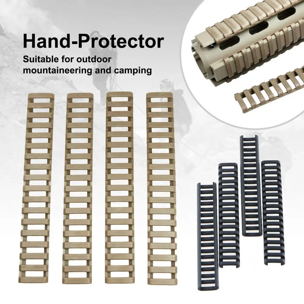 

4Pcs/Set Ladder Panels Cover Heat-Resistant Hand Protective Easy to Install Enhanced Rail Panels Cover for Sport