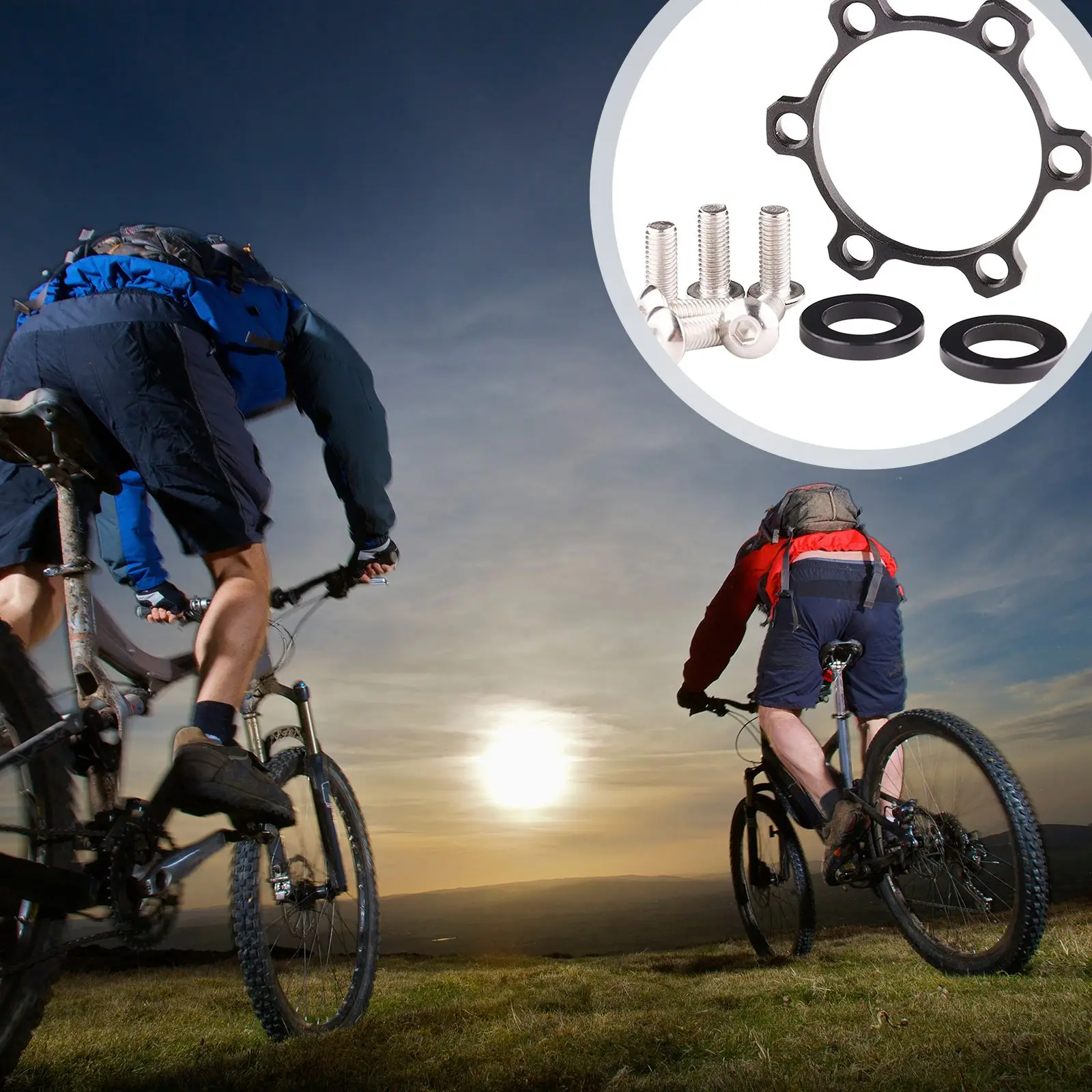 

Front Bike Boost Hub Conversion Bicycle Conversion Hub Adapter Professional Boost Hub Conversion Adapter 100mm to 110mm