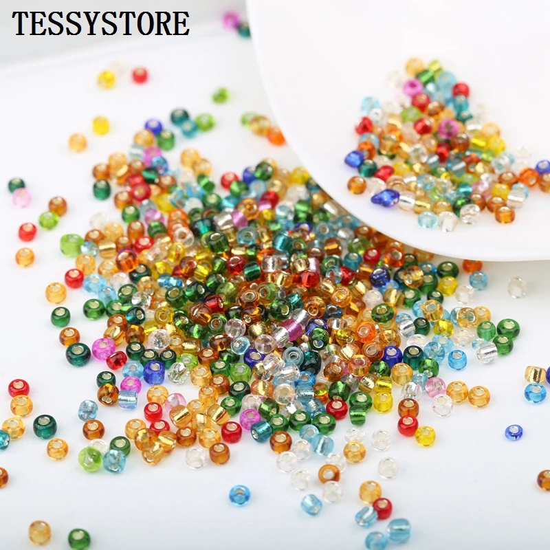 500 шт./лот 3 мм цветные стеклянные бусины для полива австрийские изготовления
