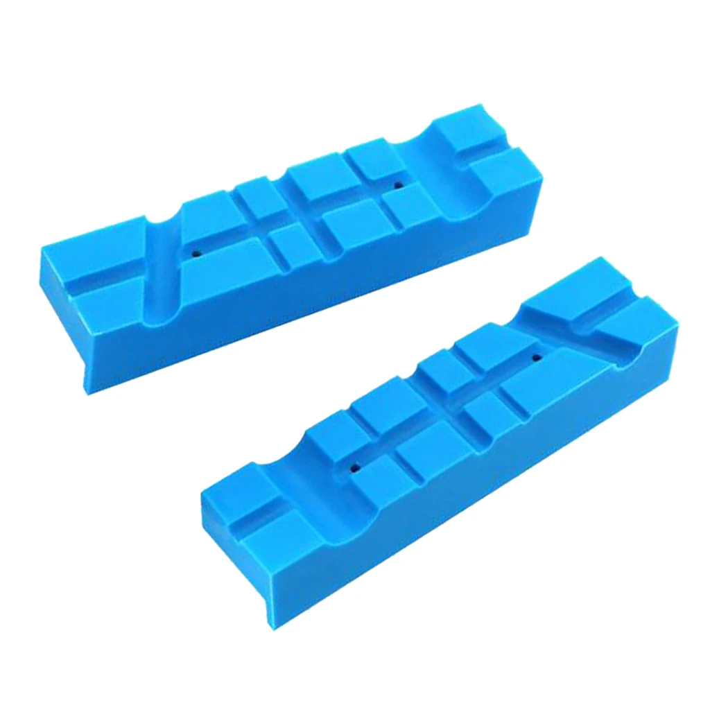 

Magnetic Bench Vise Soft Jaw Pads Protectors Covers Kit for Jewelry Making