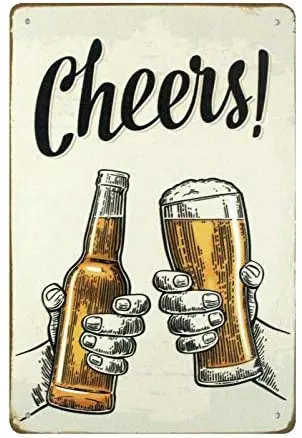 Настенный декор в винтажном стиле жестяной металлический Декор для дома кухни