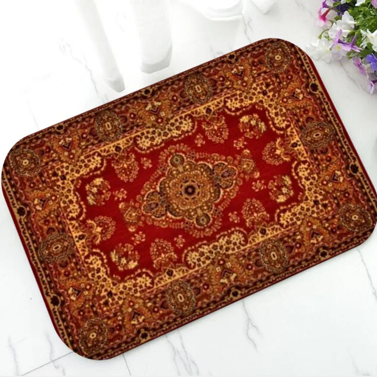 Ретро азербайджанский персидский ковер коврик для двери красный Восточный