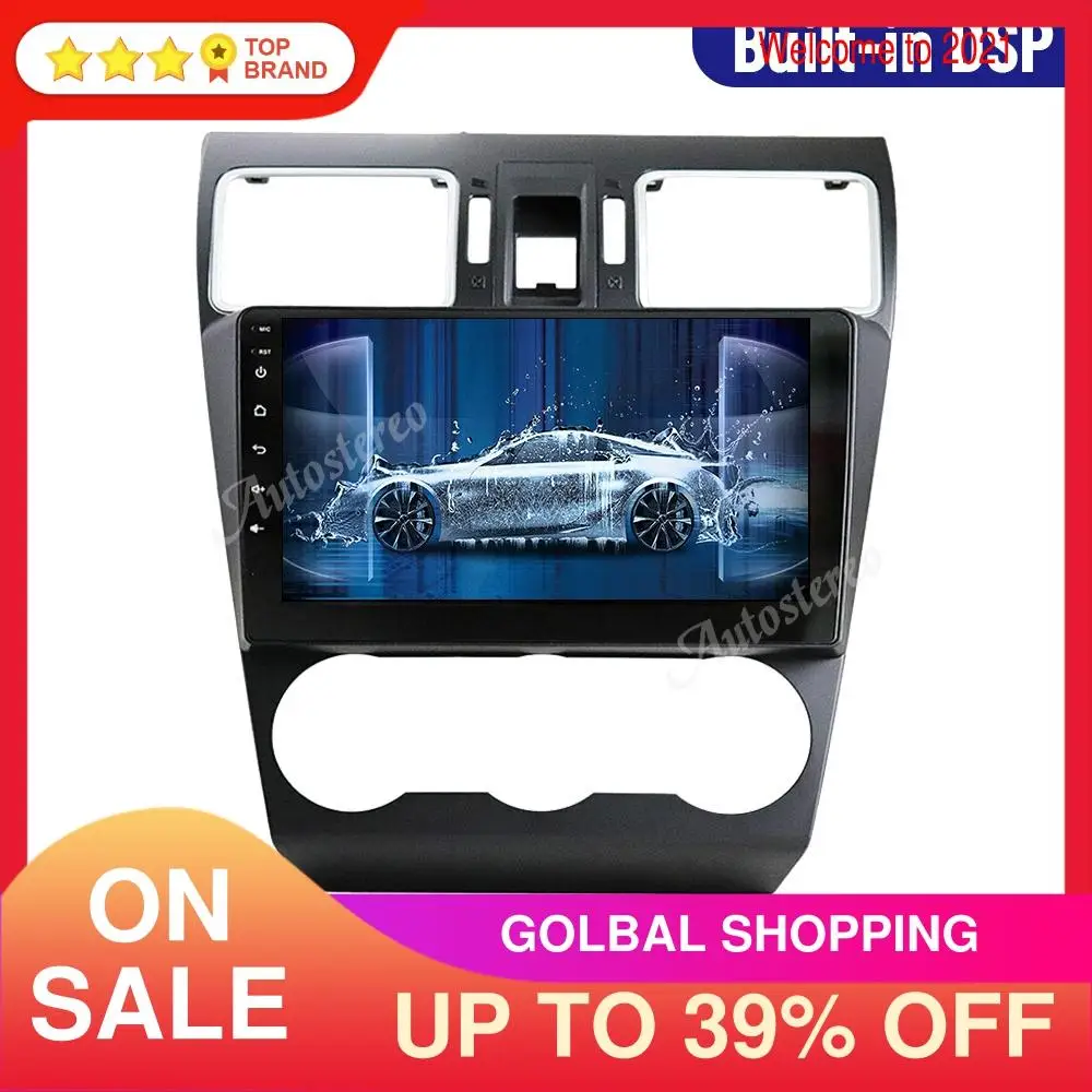 

Android 10 128G DSP для Subaru Forester 2015-2019, автомобильный GPS-навигатор, мультимедийный плеер, головное устройство, радио, магнитофон, авто стерео