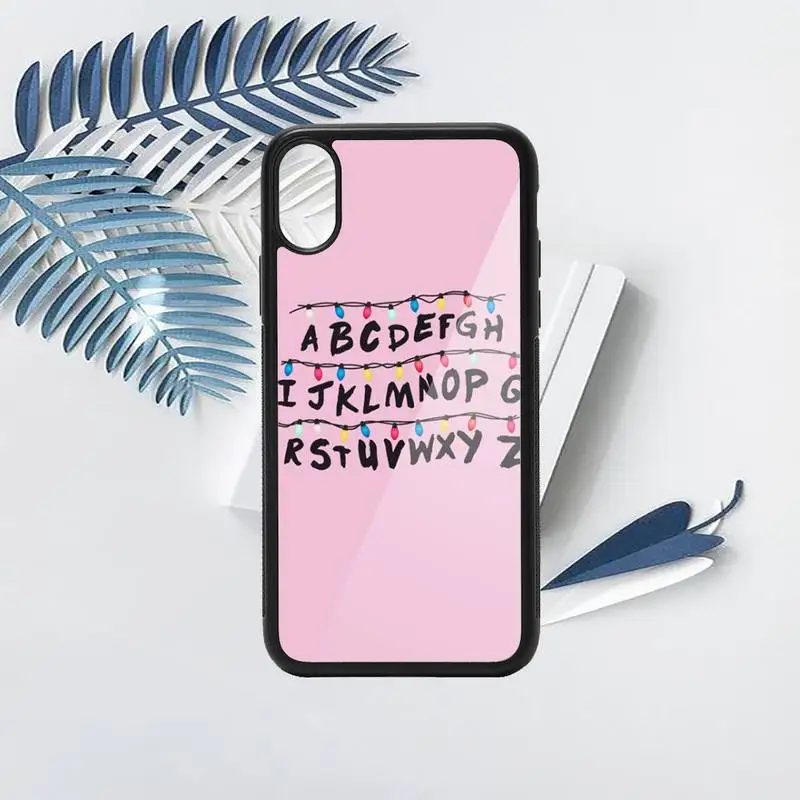 

Stranger Things Christmas Lights Phone Case TPU For iPhone X XR XS 11 12 mini Pro MAX 6 6S 7 8 Plus SE 2020