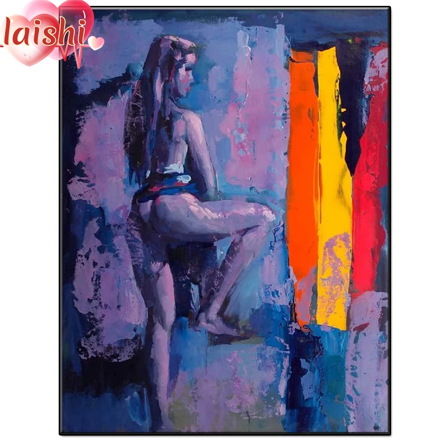 

Abstract graffiti body art full diamond 5D DIY diamond painting diamond embroidery kit cross stitch mosaic home decoration gift