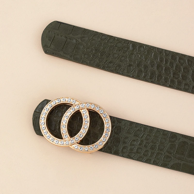 

Flower leather adjustable belt elegant female waist women dress belt strap wholesale