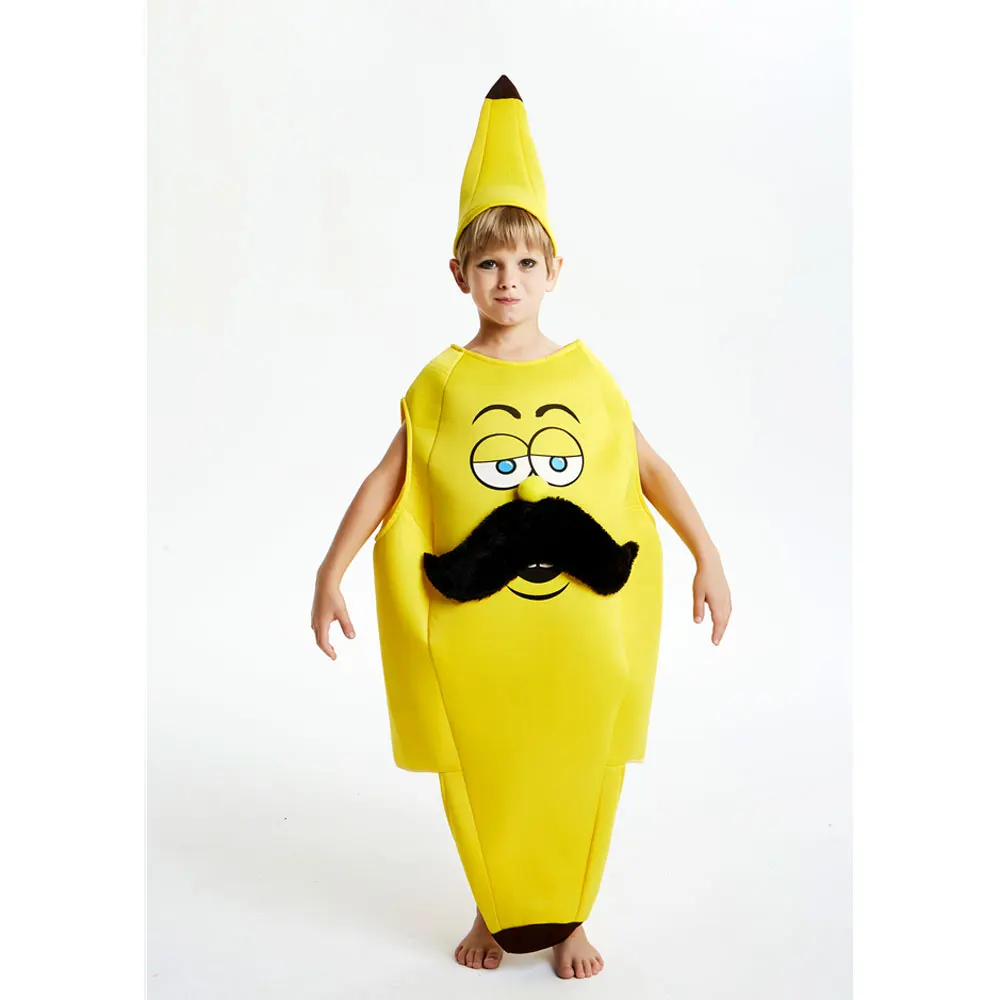 Umorden Новинка для вечевечерние Женский смешной костюм в виде банана с фруктами