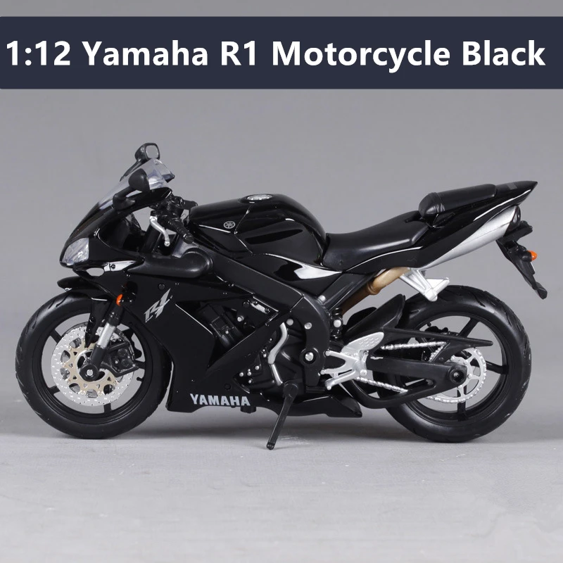 Yamaha R1 Maisto 1:12 Yamaha 450F моделирование сплав Мотокросс серии авторизованный модель мотоцикла игрушечный автомобиль - Цвет: Yamaha R1