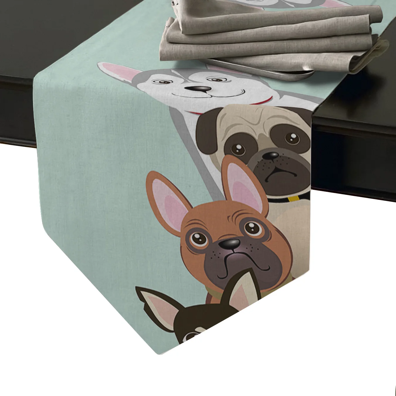 Щенок Peeks At милые животные современная настольная дорожка с высокой точностью