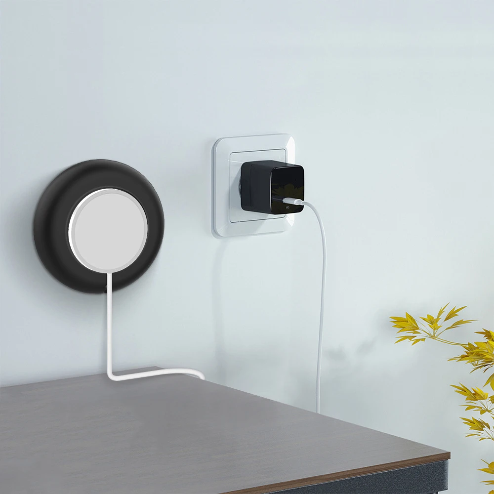 

Magnetic Wireless Charger Station For Apple iphone 12 Pro Max Mini 11 Desk Silicone Suction Cup Spool Charging Holder
