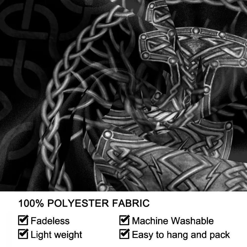 

Mjolnir The Hammer Of Thor Tree Of Life Vikings Tapestry Blanket Curtain Odin Valhalla Wall Cloth Polyester Picnic Blanket