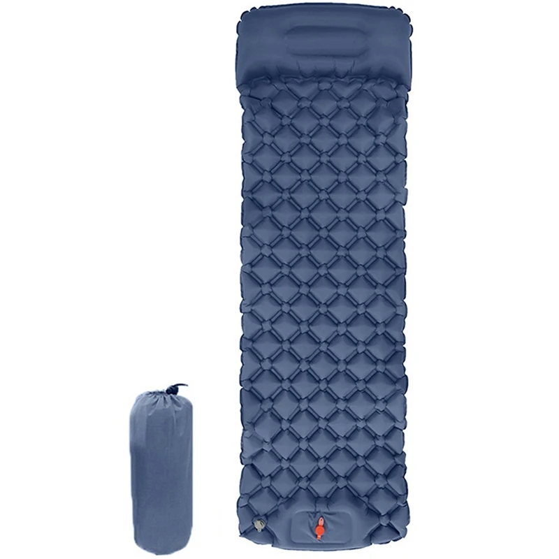 

Outdoor Camping Mat Foot Mattress Portable Tent Sleeping Pad with Pillow TPU Picnic Camping Air Cushion