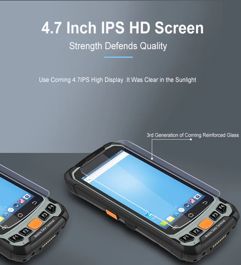 Беспроводной ручной сборщик данных мобильный Android 7 0 смартфон 4G Ручной 1D 2D