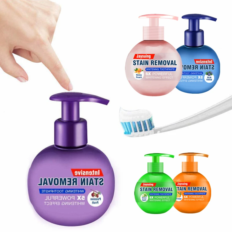 Удаление пятен Сода зубная паста для отбеливания гигиены полости рта уход за