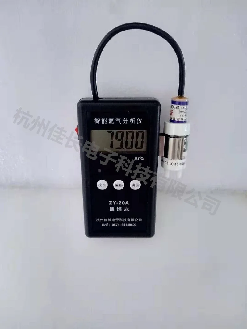 

Portable intelligent argon analyzer