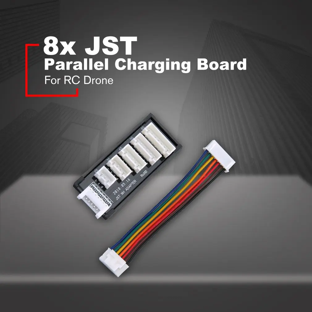 Изысканный баланс Плата расширения для JST XH 2S 3S 4S 5S 6S LiPo Батарея Зарядное