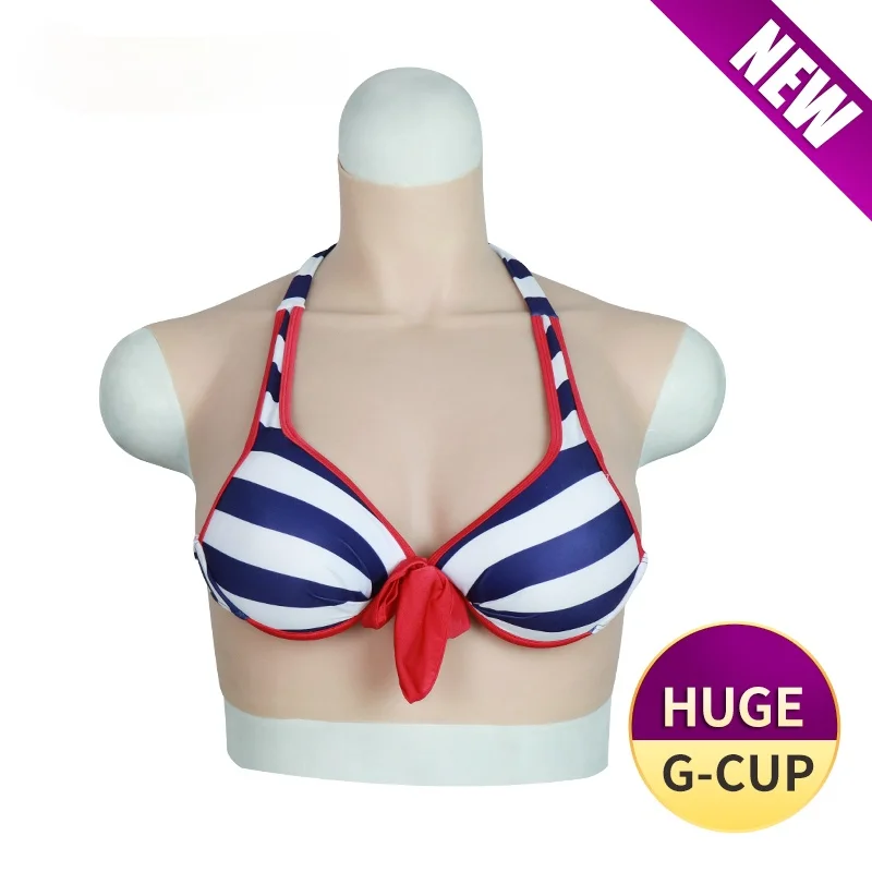 

Silicone Breast Forms Male To Female Realistic Huge G Cup Transgender Crossdresser Artificial Soft Fake Boobs Mastectomy Bra