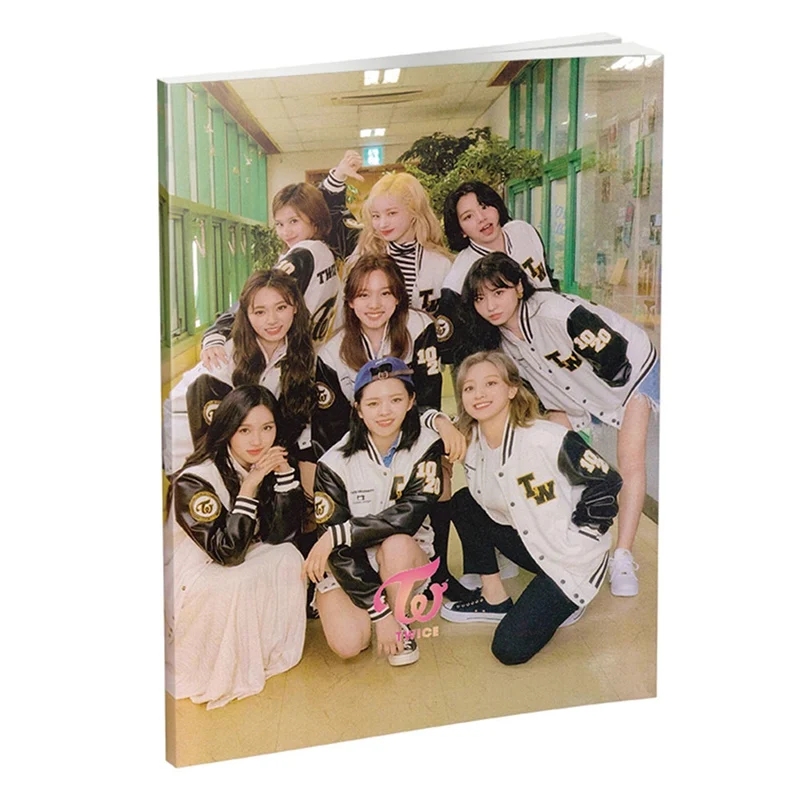 Kpop двойная Университетская мини Фотокнига TWICEZINE HD концертная фотография Jihyo Мина